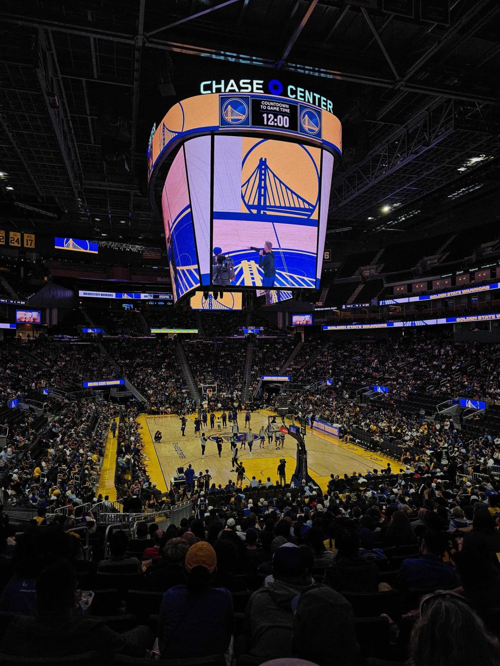 exciting basketball game at san francisco s chase center